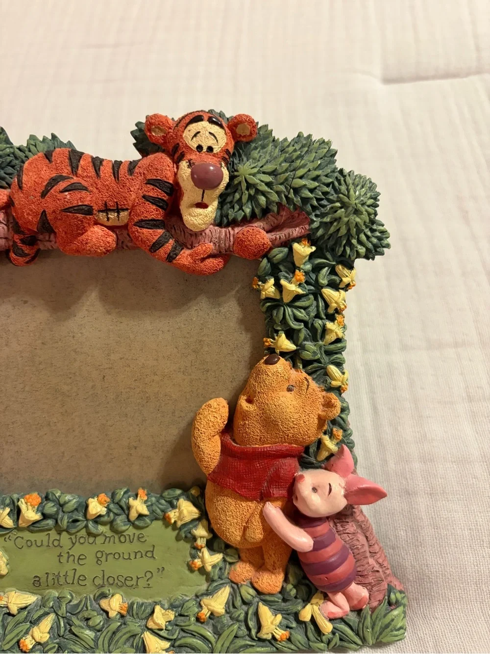 Vintage Winnie the Pooh Friends Decorative Wall Frame
